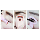 Cosmetic Makeup Eyelash Curler Clip Card Applicator Comb Mascara Brush Tool Set