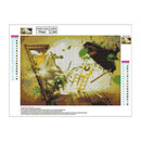 White Horse 5D DIY Full Drill Diamond Painting Embroidery Cross Stitch Art