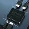 HW-HD102M HDMI Mini Splitter 1 Input 2 Output 4K x 2K Dual HDMI Adapter #gib