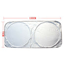 6 Pcs Set Car Window Windscreen Shield Sun Shade Side Back Visor Cover Silv O5U2