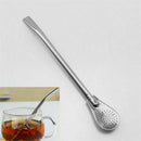 Lovely Pro Tea Stainless Steel Drinking Yerba Mate Straw Gourd Filter Spoon