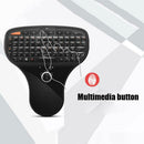N5901 Mini Wireless Multimedia Remote Keyboard Air Mouse with Trackball