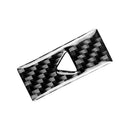 Real Carbon Fiber Center Control Warning Button Trim Fit For Mazda Cx-5 Cx5