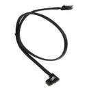 Internal Mini SAS(SFF-8087) 36Pin Right Angle Male to Male SFF-8087 Cable