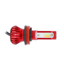 2pcs Car Motorcycle 3000K 6000K 8000K 4200LM COB LED Fog Lamp Tail Light Bulbs