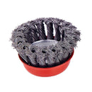 Durable Twist Knot Semi Flat Wire Wheel Cup Brush Angle Grinder Tool K DPQ