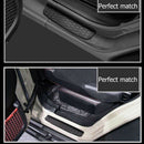 4Pcs Car Pedal Door Panel Guard 4 Door Sill Guard Plate Protector for Wrang R8N1