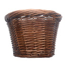 16 Inch Sturdy Front Handlebar Hand-Woven Bicycle Basket Pannier Children Retro