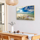 DIY Full Square Drill Diamond Painting Beach Shell Embroidery Mosaic Craft  A