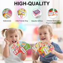 2 Set(60Pieces) Double Sided English Chinese Educational Flashcards with One