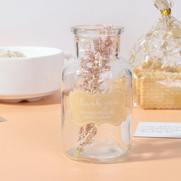 1 roll  Thank You Stickers Seal Thanks for Shopping Supporting My Small Busi Gw