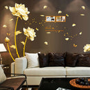 Removable Wall Stickers Home Decor Art  Mural Room DIY Paper Flower