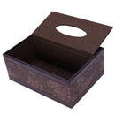 Rectangular Remote Control Tissue Box Ultifunction PU Leather Pen Pencil Re