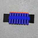 1pcs bullet blaster dart holder carrier bandolier elastic band for n-strike M&O