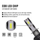 2PCS H1 80W 16000LM H1 LED Lamp Headlight Kit Car Beam Bulbs 6000k Super  EAP