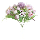 4Piece Artificial Flowers Real Touch Long Stem Wedding Bouquet Flowers