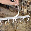 4 Sets Kitchen Clip Spice Gripper Jar Rack Storage Holder  Wall Cabinet Door  Z
