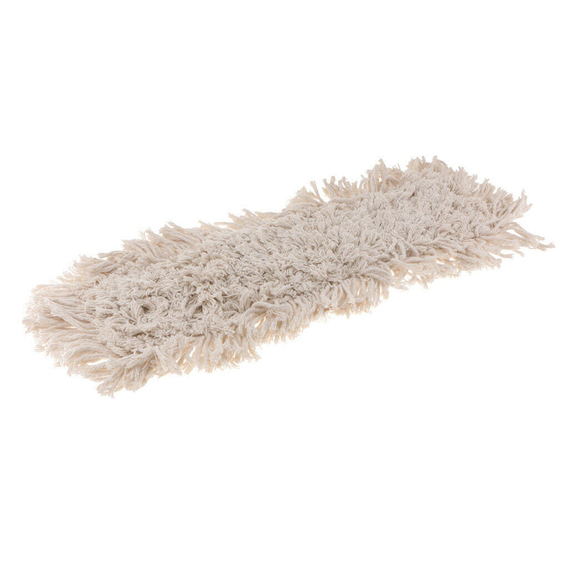 Industrial Strength Washable Cotton Dust Mop Refill Tufted Replacement Head 60 x