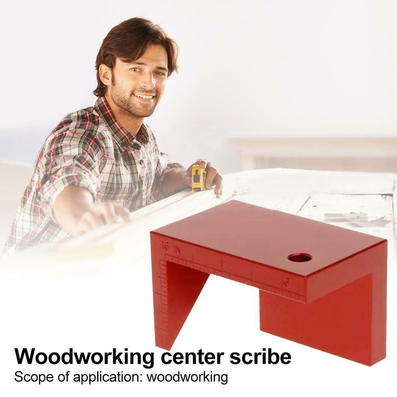 Woodworking 45 Degree Angle Line Drawing Round Center Line Scribe Gauge