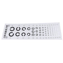 1PC Fashion Standardized C Eye Chart Visual Testing Chart for Pilo@