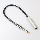6.35mm 1/4 Audio Cord Extender Cable Adapter Compatible for Headphone