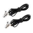 2x NTC 10K Thermistor Temperature Sensor Thread Probe Cable 1m A