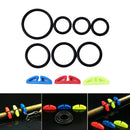 10Set Fishing Rod Easy Secure Hook Keepers Holder Lures Jig Adjustable IU