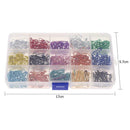600pcs Gourd Safety Pins Metal Clips Knitting Cross Stitch Marker Tag Pins