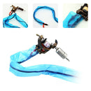 100 Pieces Durable Blue Tattoo Clip Cord Sleeves Liner Shader Machine Covers