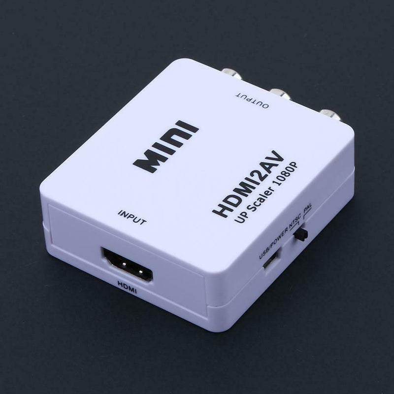 Mini HDMI TO AV Converter HDMI to CVBS HDMI24AV 480p Adapter