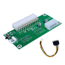 1X(Pc Desktop Atx Dual Psu 24 Pin Power Supply Sync Extender Cable Board