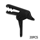 20pcs ABS Windproof Tents Awning Clip Clamps Outdoor Camping Wind Rope Clips