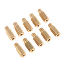 10pcs Main Jet 10 Sizes 185-200 For Keihin OKO KOSO PWK Carburetor Kits