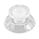 Acrylic Guitar Speed Control Knobs for LP Electric Guitar Replacement Clear