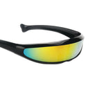 5Pcs Novelty Futuristic  Mirrored Sunglasses Glasses Costume Props