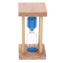 Desktop Wood Frame Glass Hourglass Kid Brush Teeth Sand Timer Gifts Toys