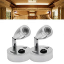 2Pcs 12V Rv Reading Light 3000K Home Warm Wall Light Led Yacht Spotlight fo