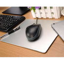 220x180mm Aluminum Mouse Pad Rubber Base Micro Sand Accurate Control Sliver