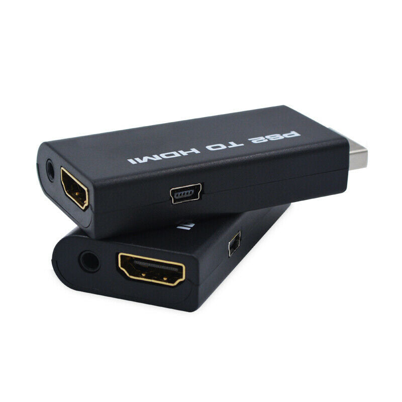 PS2 to HDMI Cable Converter with Audio Output for HDTV Monitor