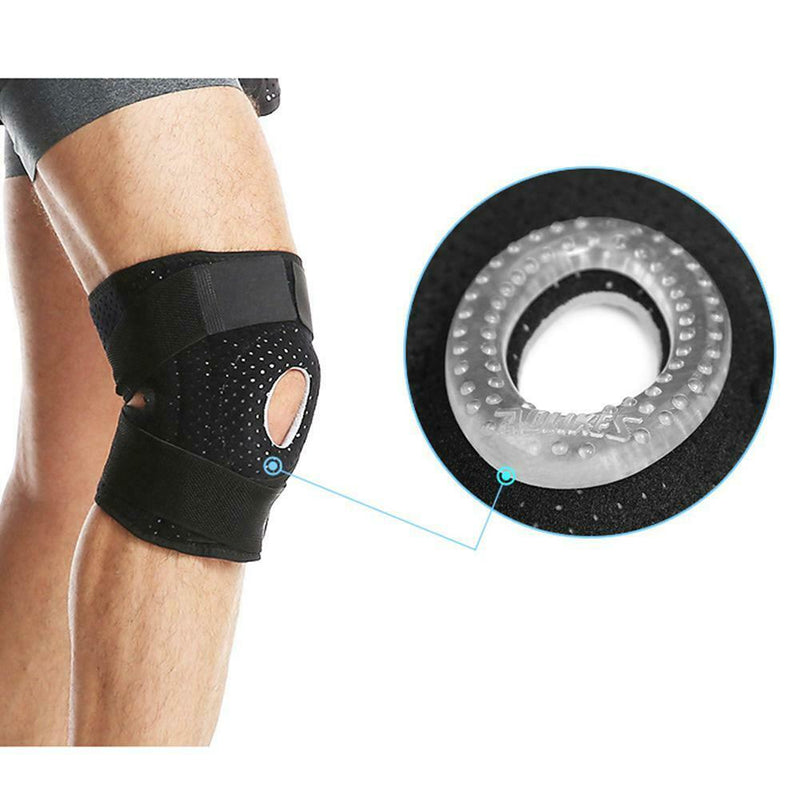 Knee Breathable Football Basketball Knee Brace Guard Support Pad for Fitness