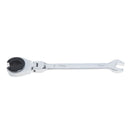 Tubing Ratchet Wrench Flexible Head Durable Alloy Steel Repair Tool 11mm