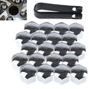 20Pcs Car Wheel Nut Caps 17mm Exterior Decoration Protection Screw Cover B Gn