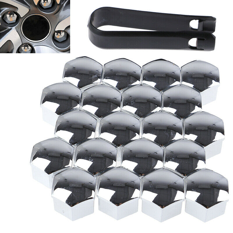 20Pcs Car Wheel Nut Caps 17mm Exterior Decoration Protection Screw Cover B Gn