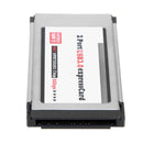 2 Port USB 3.0 Express Card Express Card 34mm NEC UPD720202 Hidden Adapter