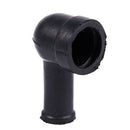 8 Pcs 15mm x 8mm Black Smoking Pipe Shaped PVC Battery Terminal Insulating  Z3C8