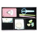 4 Slots Desk Drawer Organizer, Pu Leather Drawer Storage Organizer Divider