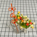 10Pcs Colorful Drinking Straws Crazy Curly Loop Plastic Straw For Party ME