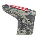 Multi-function USA Flag Blade Putter Head Cover Headcovers Protect Your Beloved