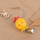 Pet parrot bird bites climb chew toys bell swing cage hanging cockatiel parakeME