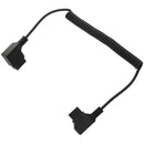 Coiled D-TAP 2Pin male to female extension cable for DSLR Rig Anton battery